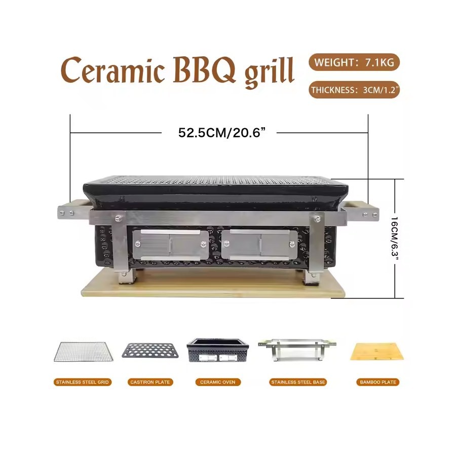 Le mini-grill japonais — Personne ne reste seul au barbecue.